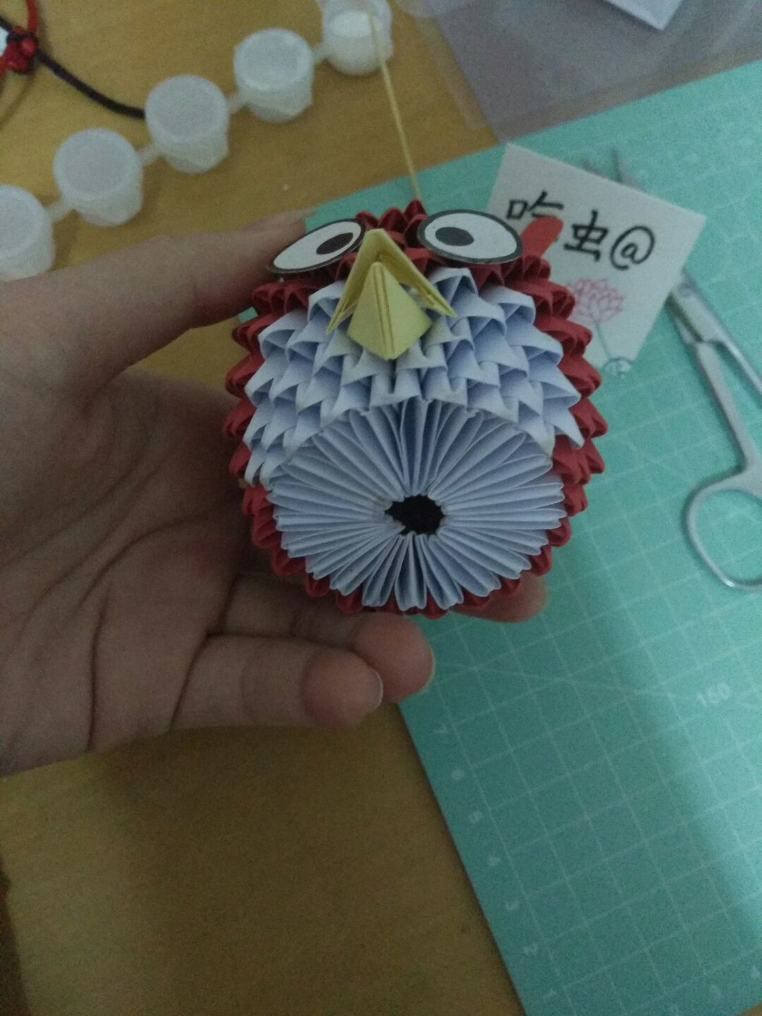 儿童手工折纸大全 吃虫愤怒小鸟折纸方法详细步骤图解（有趣的折纸手工作品教程视频） - 有点网 - 好手艺