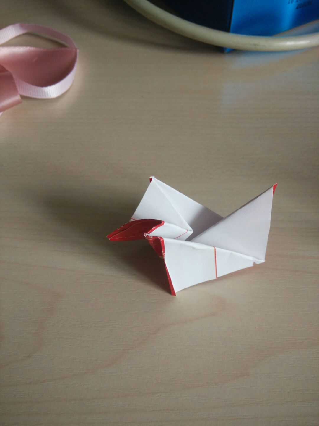 教你折纸小鸡红包折纸方法详细步骤图解╭★肉丁网