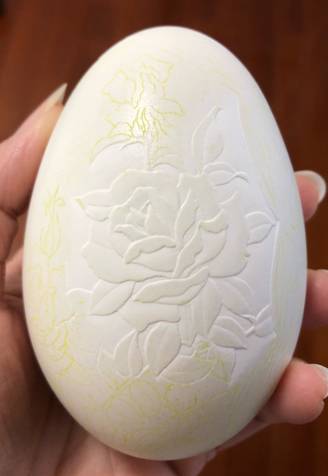 简单蛋雕图解教程 蛋生记手工雕刻教程