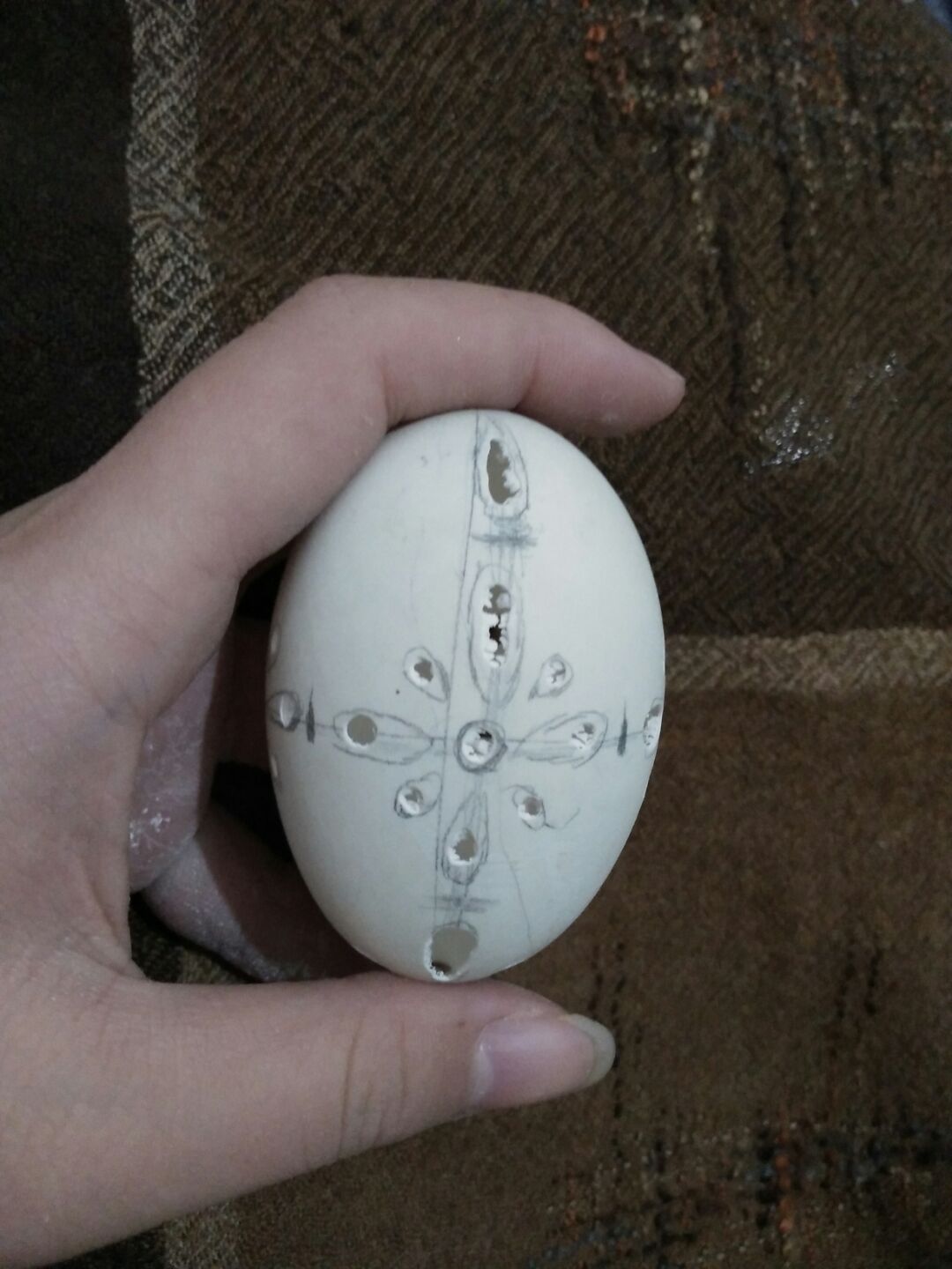 DIY蛋雕雕刻图解教程