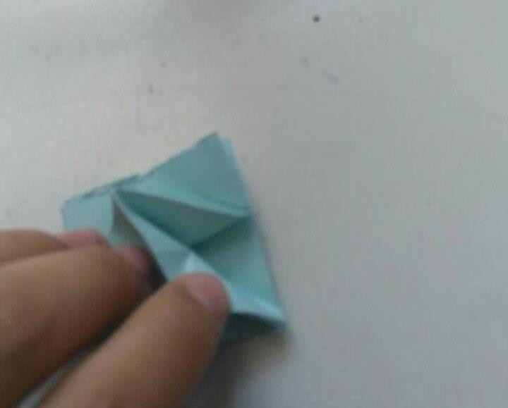 手工折纸大全可爱冰雪玫瑰简单折纸方法