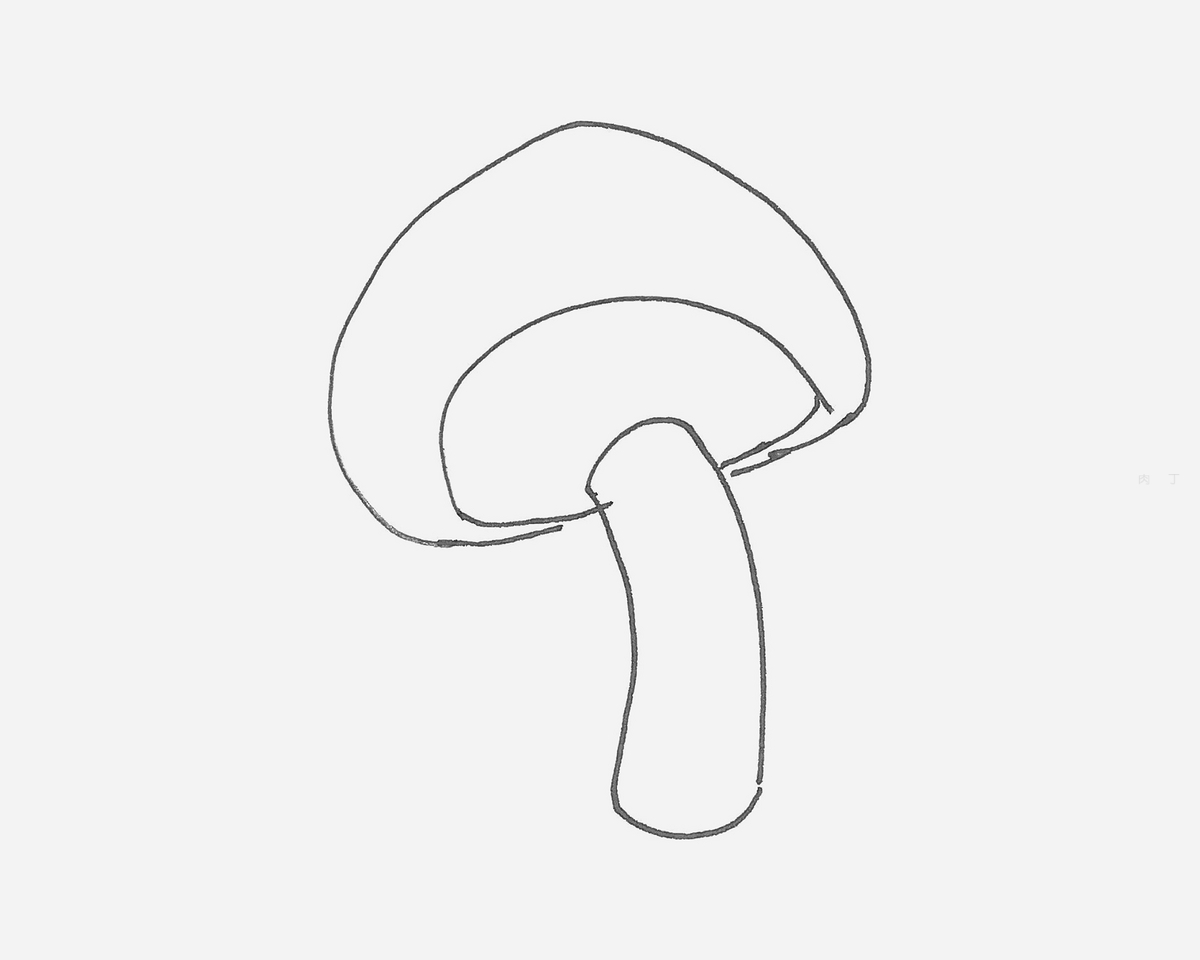 4岁儿童画大全 蘑菇的画法教程（孔雀简笔画图片） - 有点网 - 好手艺