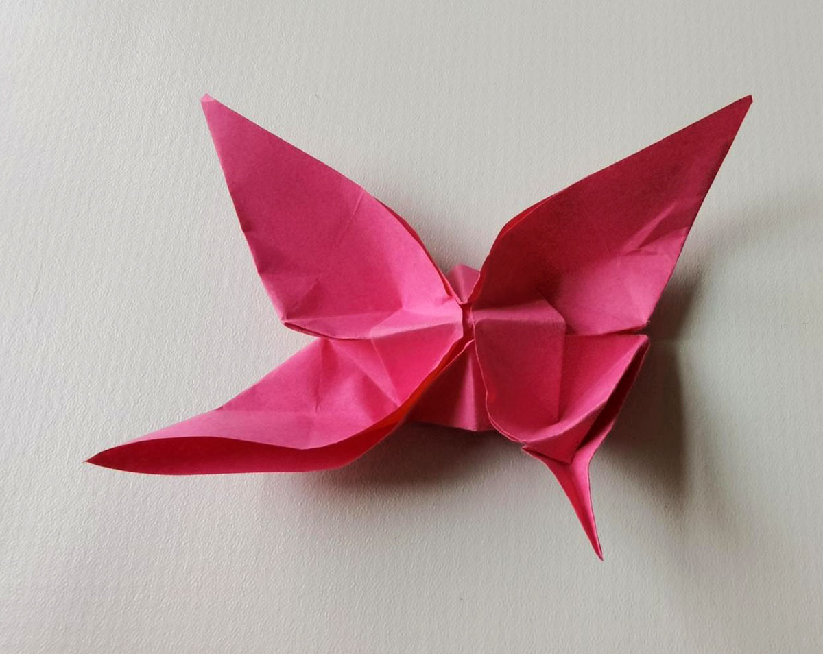 教你折纸蝴蝶结的简单折纸方法(2) - 有点网 - 好手艺