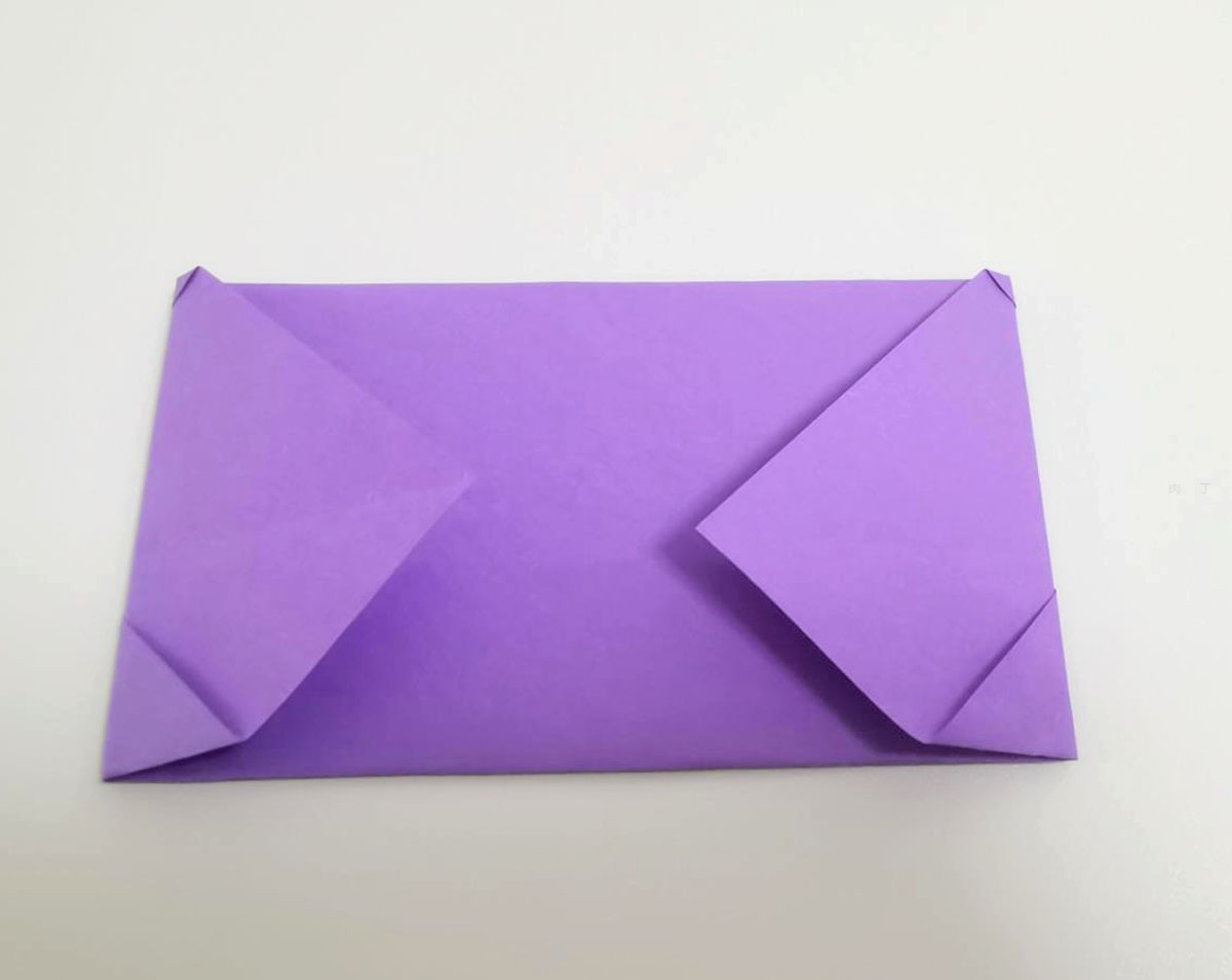 一款简单可爱的爱心信封情书折纸手工教程 - 制作系手工网