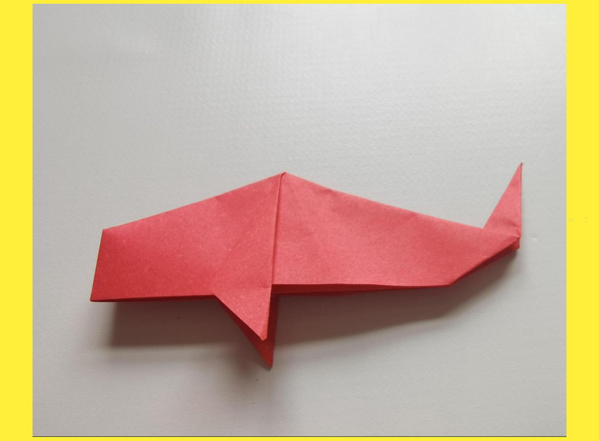 100个易学的DIY折纸 小鱼怎么叠方法与步骤╭★肉丁网