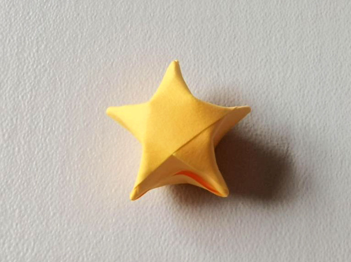 纸条怎么折星星,纸条怎么叠星星,用星星条做100种手工_大山谷图库