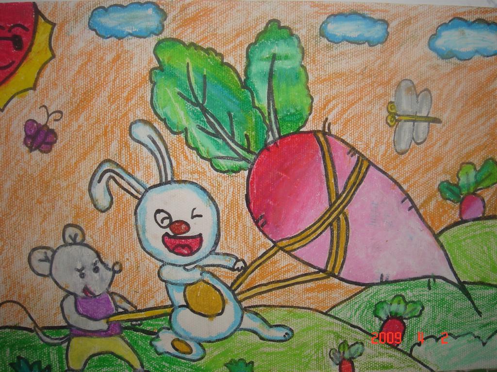 幼儿中班美术绘画小白兔教案_百度知道