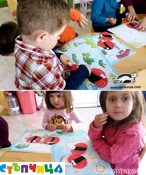 Ladybug Crafts with wooden clothespins