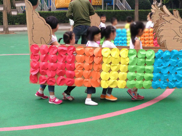 幼儿园端午节活动 赛龙舟